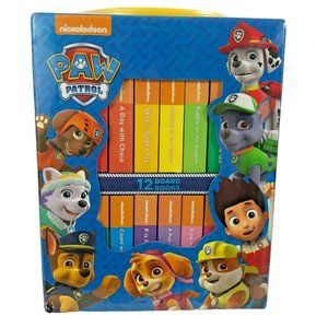 Paw Patrol Lot of 12 Block Board Books New 2015 Boxed Set Reading Stories Gift